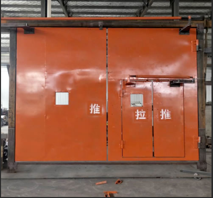 Q235鐵質(zhì)鋼制礦用電動自動無壓風門