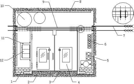 組合式泡沫材料無(wú)壓風(fēng)門
