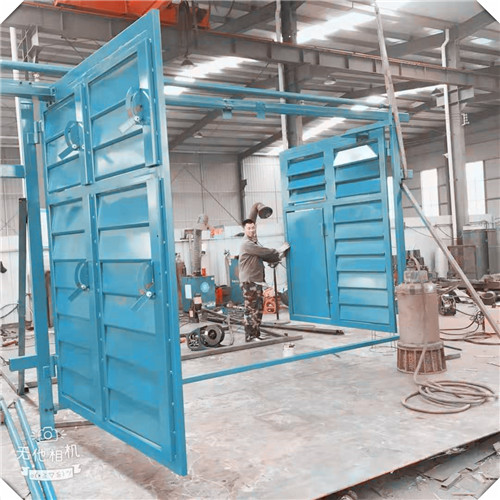 百葉式調(diào)節(jié)無(wú)壓風(fēng)門(mén)