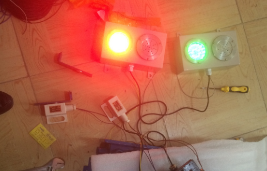 通車風門聲光信號裝置