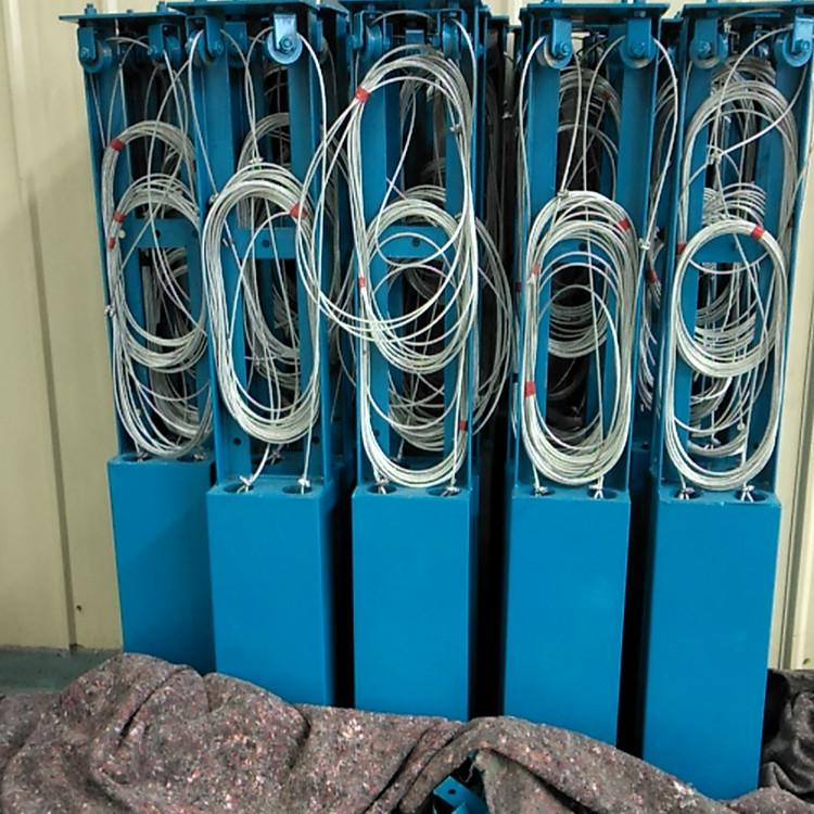 鋼絲繩風(fēng)門機械閉鎖