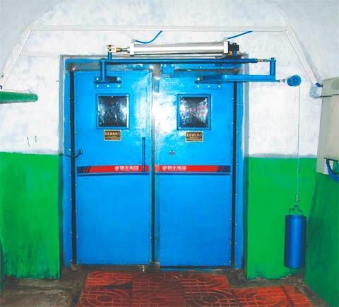 手氣兩用無壓風門