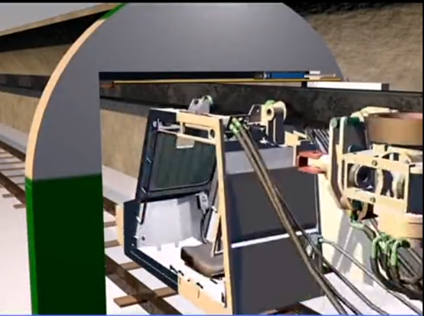 煤礦井下單軌吊氣動風(fēng)門